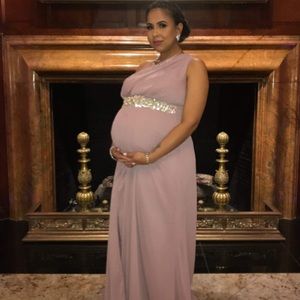 Elegant long dress- NOT MATERNITY! Regular Size